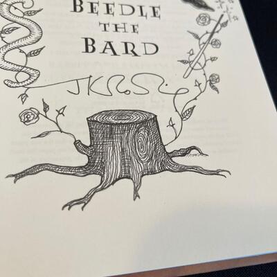 #115 Harry Potter " The Tales of Beedle the Bard" Signed 1st