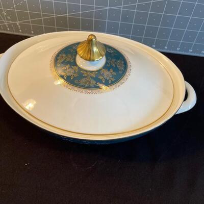 #122 Royal Doulton "CARLYLE" Covered Serving Dish