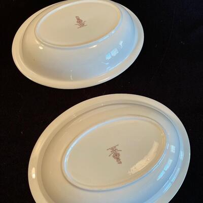 #123 Royal Doulton "CARLYLE" 2 oval serving dishes
