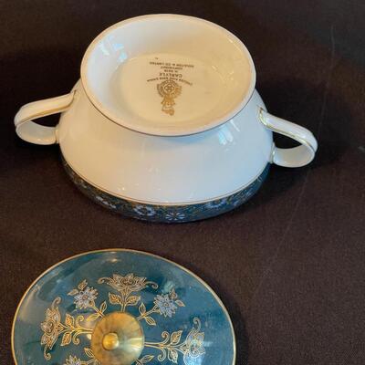 #124 Royal Doulton "CARLYLE" Cream & Sugar 