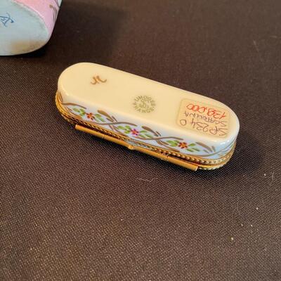#128 (2) Limoges Boxes 
