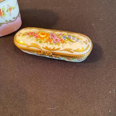 #128 (2) Limoges Boxes 