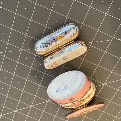 #128 (2) Limoges Boxes 