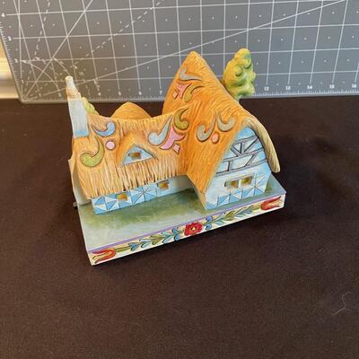 #136 Enchanted Cottage, Jim Shore, Disney Collection 
