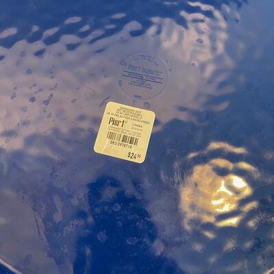 #137 Plastic Butterfly Serving Platter 18" 