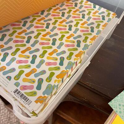 #153 B Case of Scrapbooking Paper - Outdoor