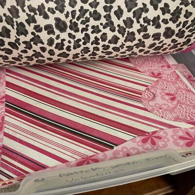 #154 B Case of Scrapbooking Paper - Valentines 