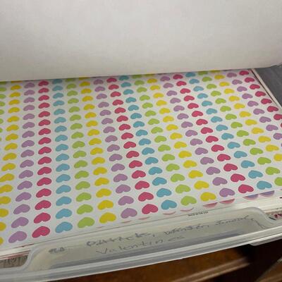 #154 B Case of Scrapbooking Paper - Valentines 