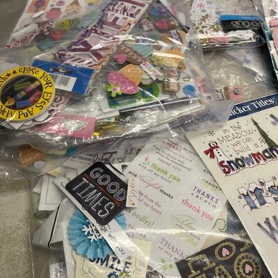 #157BCase of Scrapbooking items, Baby, Summer, Holiday