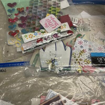 #157BCase of Scrapbooking items, Baby, Summer, Holiday