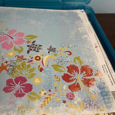#158BCase of Scrapbooking Paper - Hawaii 