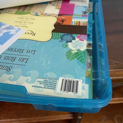 #158BCase of Scrapbooking Paper - Hawaii 