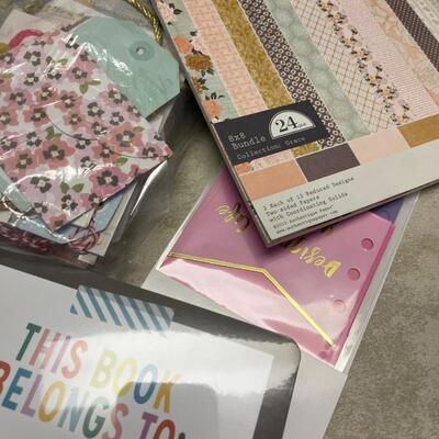 #159 B Case of Scrapbooking Paper  Smaller and Card Stock