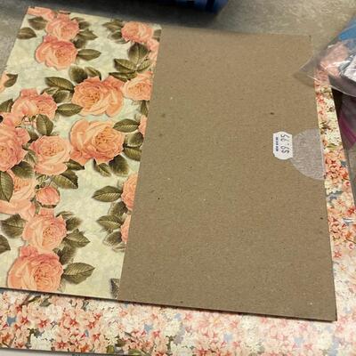 #159 B Case of Scrapbooking Paper  Smaller and Card Stock