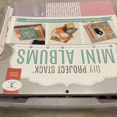 #162B Case of Scrap Book paper Misc. designs