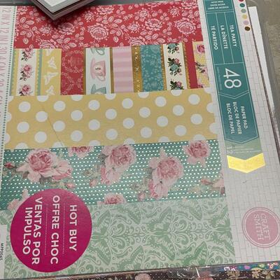 #162B Case of Scrap Book paper Misc. designs