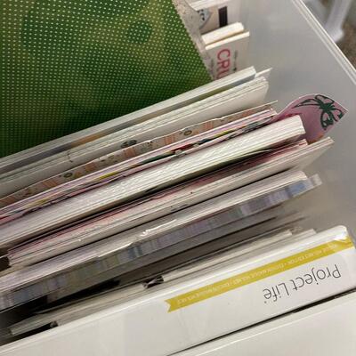 #165B (3) BOXES OF Card Stock Small Scrapbook Paper
