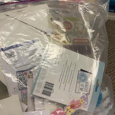 #166B Big Supply of Crafting Stickers 