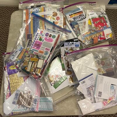 #166B Big Supply of Crafting Stickers 