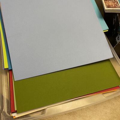 #170B SCRAPBOOKING Paper - Solid Color Card Stock