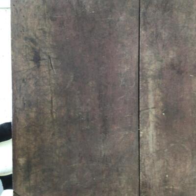 974-Primitive Mixed Woods Table