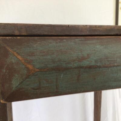 974-Primitive Mixed Woods Table