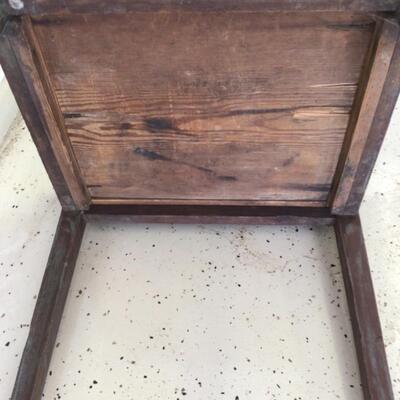974-Primitive Mixed Woods Table