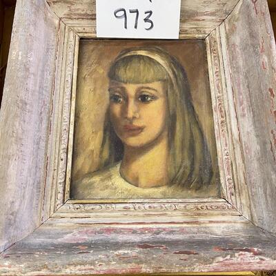 973-Painting of Young Women