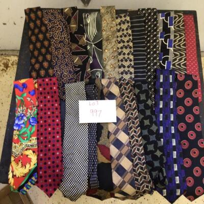 997-Menâ€™s Designer Ties