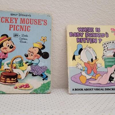 Lot 2: Assorted Vintage Children's Books 