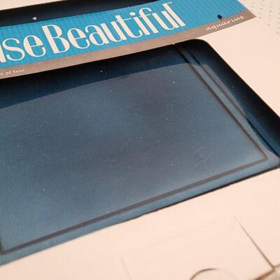 Lot 6: New HOUSE BEAUTIFUL Square Salad Plates (2 packs of 4 - 8 Total)