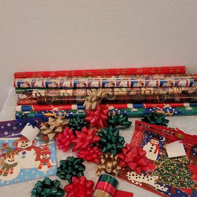 Lot 12: Large Christmas Gift Wrap Lot