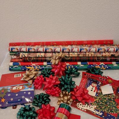 Lot 12: Large Christmas Gift Wrap Lot