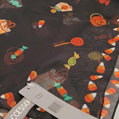 Lot 17: Halloween Scarf and Headband