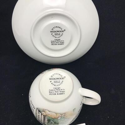 BP Warne Co. Beatrix Potter Cip and Saucer
