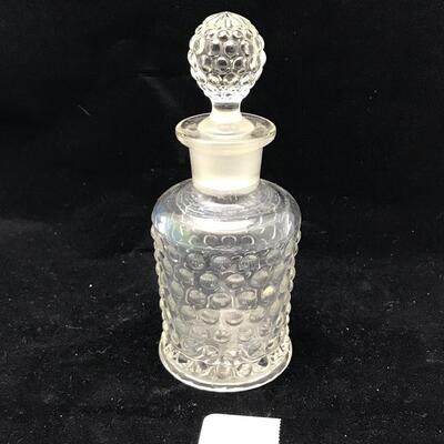 Bubble Glass Dresser Bottle