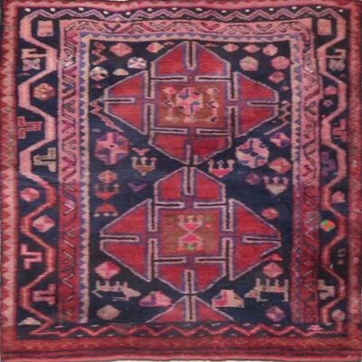 Persian Hamedan Vintage Rug 4'9"x4'8", ABC-PER-2321, 
https://zandirugs.com/
 Make an Offer!! We accept your...