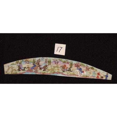 Persian miniature on bone painting 9"x2", ABCPM0170, 
https://zandirugs.com/ 
Make an Offer!! We accept your Reasonable offer.Â 