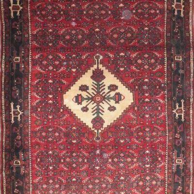 Persian hamedan Vintage Rug 9'8"x5'4", ABC-PER-660, $486