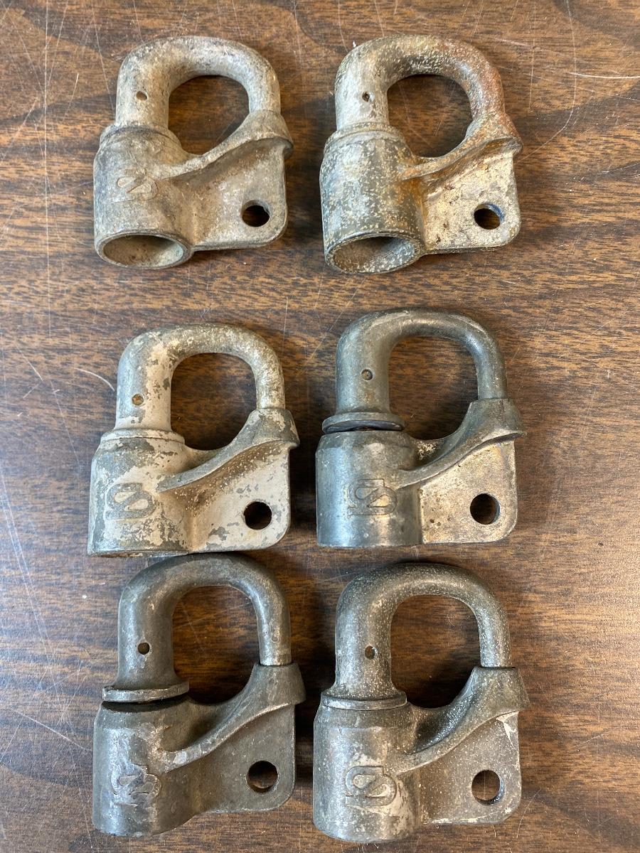 Triangle Key Lock Raco Lot 168 s Vintage Raco Railroad Signal Locks | EstateSales.org