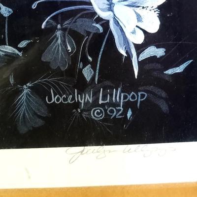 SOLID WOODEN ANIMALS AND FRAMED ART:"EASY KEEPERS" BY JOCELYN LILLPOP