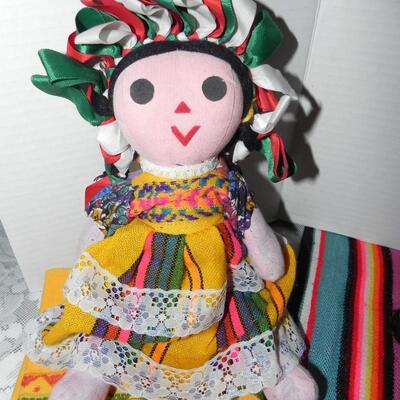 " SOUTH OF THE BORDER"-DOLLS-PIGGY BANK-SALT & PEPPER SHAKERS-MORE