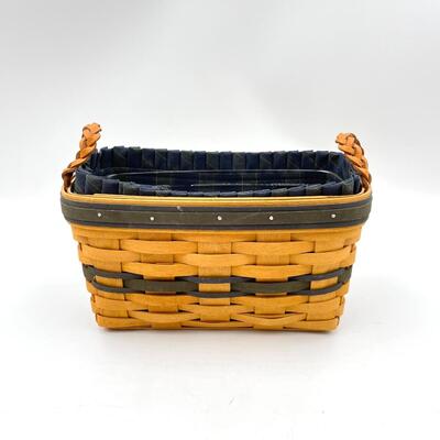 LONGABERGER 1997 COLLECTORâ€™S CLUB RECTANGULAR BASKET
