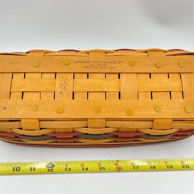 LONGABERGER 1997 FATHERâ€™S DAY PERSONAL ORGANIZER BASKET