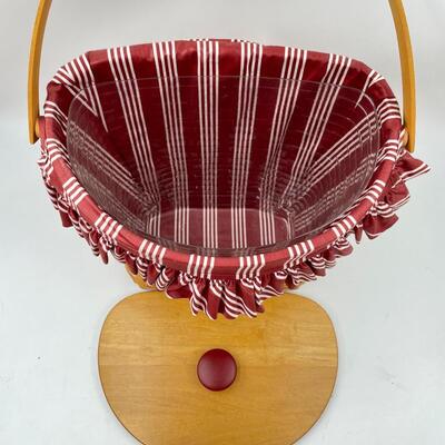 LONGABERGER 1998 HOLIDAY HOSTESS â€œWINTER WISHESâ€ BASKET