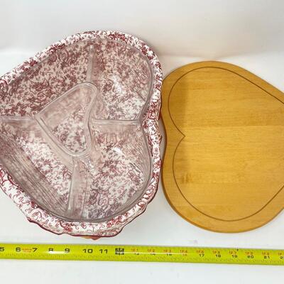LONGABERGER 1999 LARGE â€œLOVE LETTERSâ€ SWEETHEART BASKET