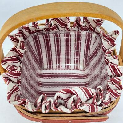 LONGABERGER 1995 SWEETHEART â€œSWEET SENTIMENTSâ€ BASKET