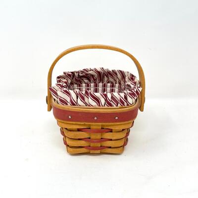 LONGABERGER 1995 SWEETHEART â€œSWEET SENTIMENTSâ€ BASKET