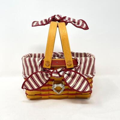 LONGABERGER 1998 SWEETHEART â€œPICTURE PERFECTâ€ BASKET