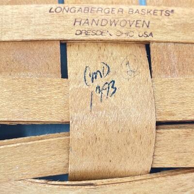 LONGABERGER 1993 CRACKER BASKET
